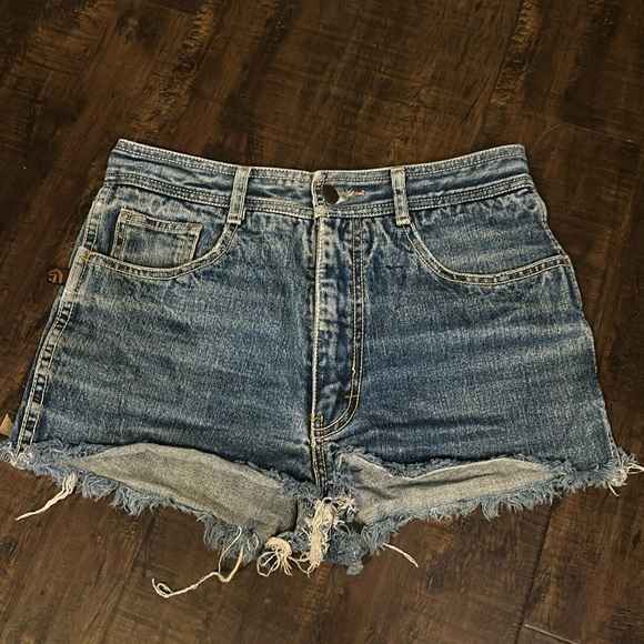 Jordache Pants - Vintage Jordache Jean Shorts Waist 14” Small